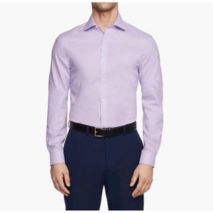 Tommy Hilfiger THFLEX Supima Slim Fit Stretch Lavender Button Down 16.5 34 or 35